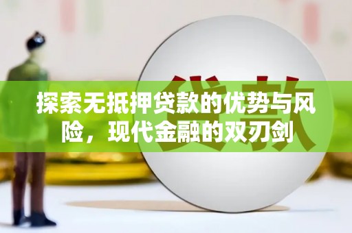 成武探索无抵押贷款的优势与风险，现代金融的双刃剑