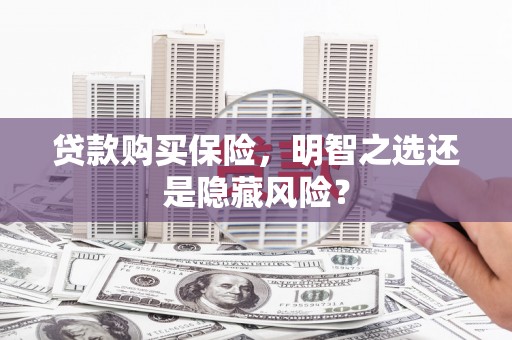 颍上贷款购买保险，明智之选还是隐藏风险？
