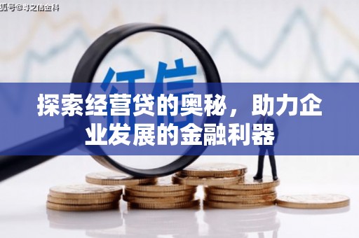 八德探索经营贷的奥秘，助力企业发展的金融利器