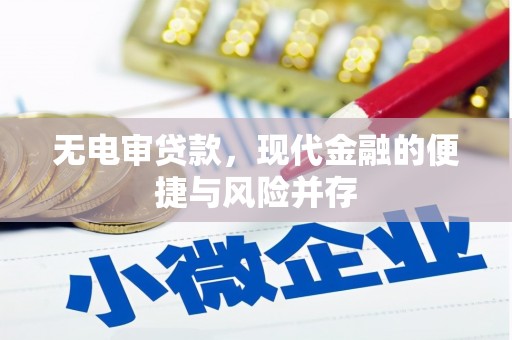 渭源无电审贷款，现代金融的便捷与风险并存