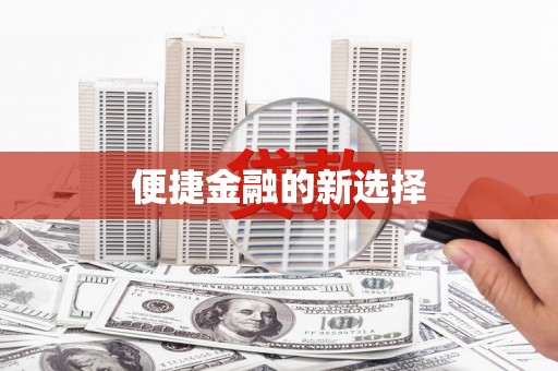 顺庆便捷金融的新选择