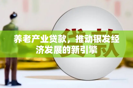 南丹养老产业贷款，推动银发经济发展的新引擎