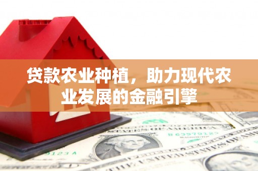 七台河贷款农业种植，助力现代农业发展的金融引擎