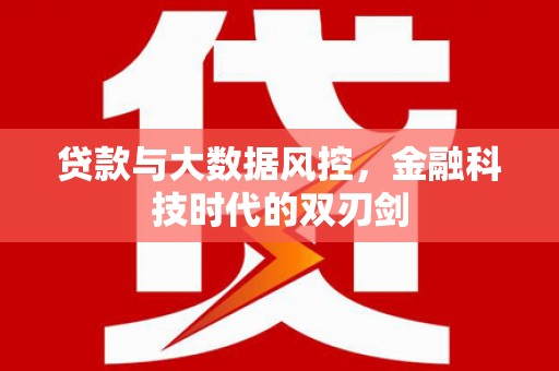 宁明贷款与大数据风控，金融科技时代的双刃剑