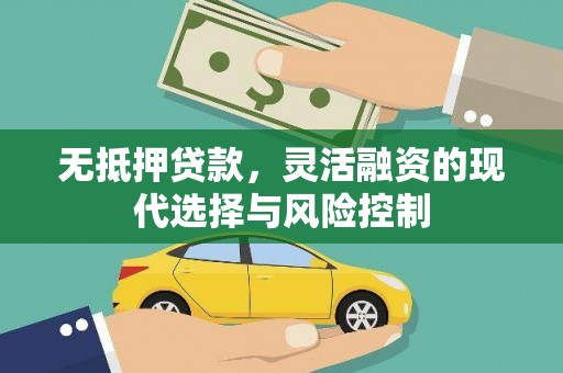 工布江达无抵押贷款，灵活融资的现代选择与风险控制
