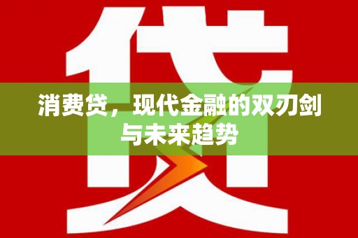 贞丰消费贷，现代金融的双刃剑与未来趋势