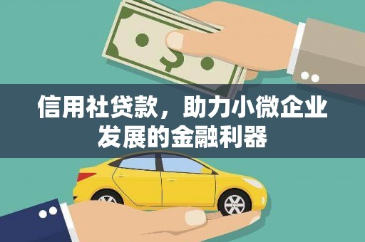 梁河信用社贷款，助力小微企业发展的金融利器