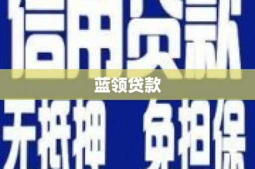 斗六蓝领贷款
