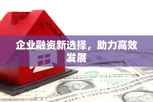 保德企业融资新选择，助力高效发展
